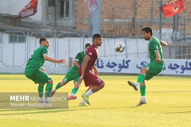 لیگ دسته یک فوتبال - نساجی قائمشهر و شهرداری نوشهر