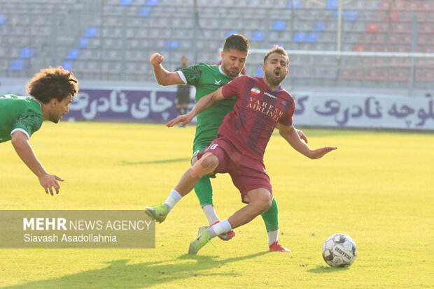 لیگ دسته یک فوتبال - نساجی قائمشهر و شهرداری نوشهر