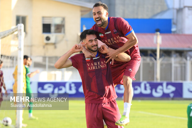 لیگ دسته یک فوتبال - نساجی قائمشهر و شهرداری نوشهر