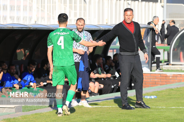 لیگ دسته یک فوتبال - نساجی قائمشهر و شهرداری نوشهر