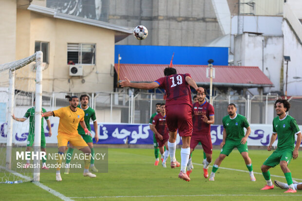 لیگ دسته یک فوتبال - نساجی قائمشهر و شهرداری نوشهر