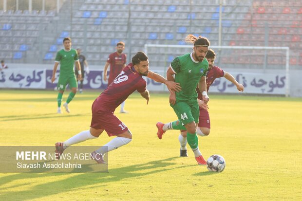 لیگ دسته یک فوتبال - نساجی قائمشهر و شهرداری نوشهر