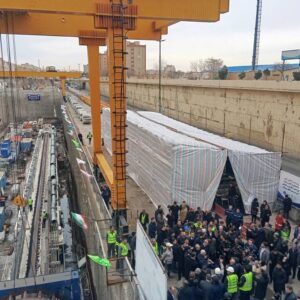 آغاز حفاری مکانیزه تونل دوم متروی تبریز با حضور وزیر کشور