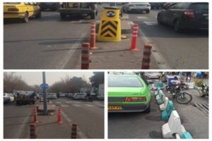تکمیل الزامات ترافیکی معابر اطراف بیمارستان‌های شریعتی و قلب تهران