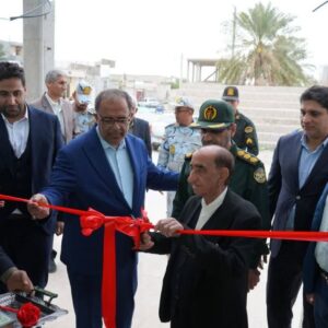 یادمان شهدای گمنام بندرگاه افتتاح شد