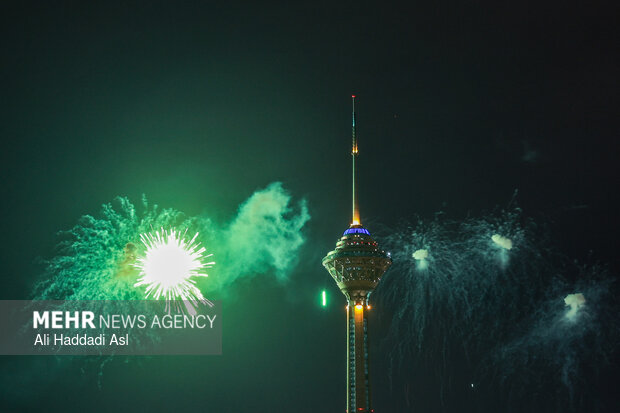 مراسم نورافشانیبه مناسبت ۴۶ سالگی انقلاب اسلامی