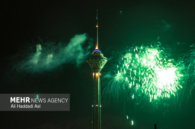 مراسم نورافشانیبه مناسبت ۴۶ سالگی انقلاب اسلامی