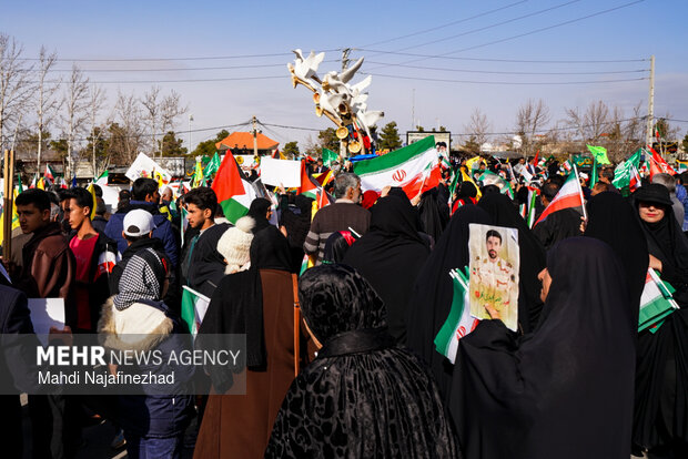 راهپیمایی ۲۲ بهمن در یاسوج