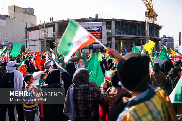 راهپیمایی ۲۲ بهمن در یاسوج