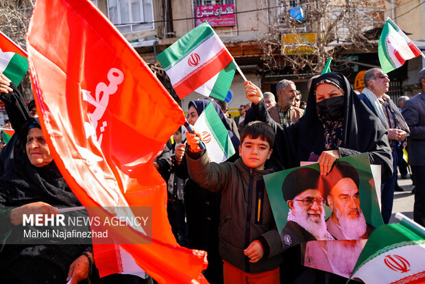 راهپیمایی ۲۲ بهمن در یاسوج