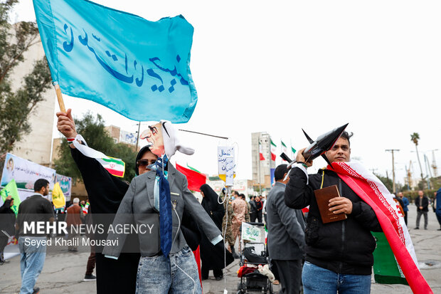 راهپیمایی ۲۲ بهمن در اهواز