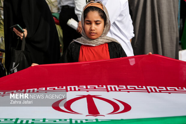 راهپیمایی ۲۲ بهمن در بندرعباس