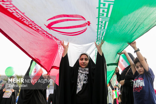 راهپیمایی ۲۲ بهمن در بندرعباس