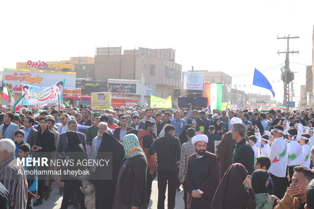 راهپیمایی 22 بهمن 1404 در زابل