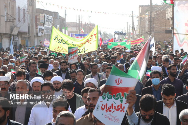 راهپیمایی 22 بهمن 1404 در زابل