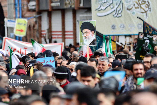 راهپیمایی ۲۲ بهمن در ارومیه