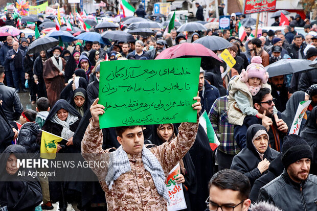 راهپیمایی ۲۲ بهمن در ارومیه