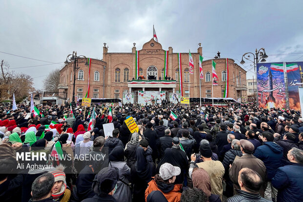 راهپیمایی ۲۲ بهمن در ارومیه