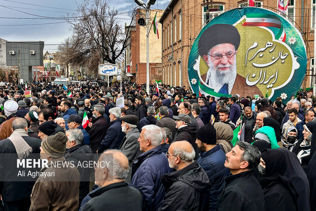راهپیمایی ۲۲ بهمن در ارومیه