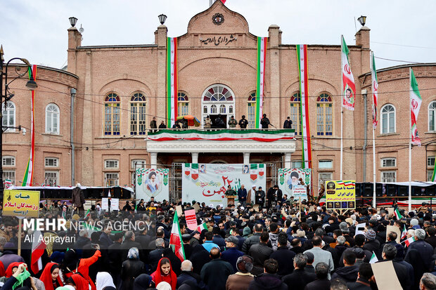راهپیمایی ۲۲ بهمن در ارومیه