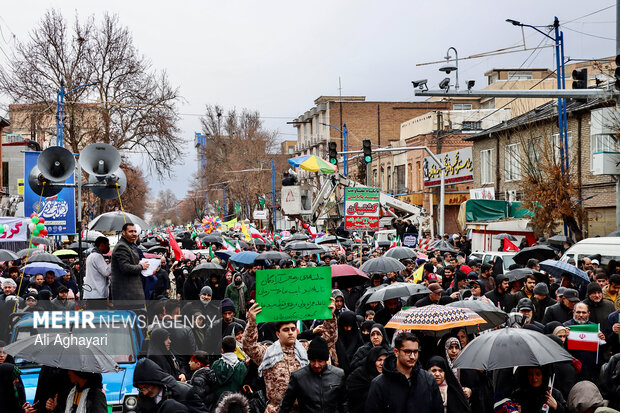 راهپیمایی ۲۲ بهمن در ارومیه