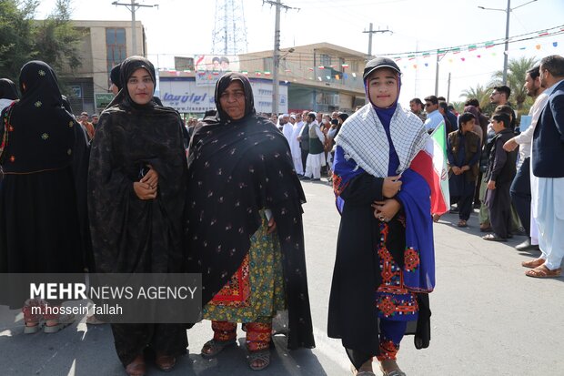 راهپیمایی 22 بهمن 1404 در ایرانشهر