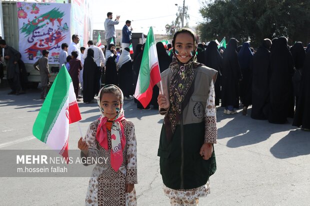 راهپیمایی 22 بهمن 1404 در ایرانشهر