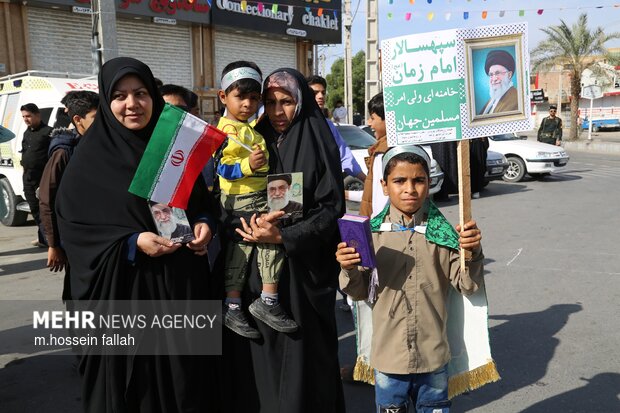 راهپیمایی 22 بهمن 1404 در ایرانشهر