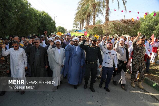 راهپیمایی 22 بهمن 1404 در ایرانشهر