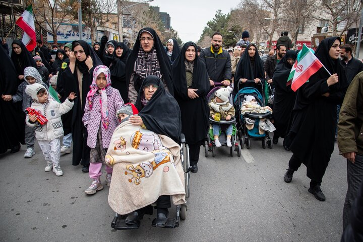 راهپیمایی ۲۲ بهمن در شاهرود