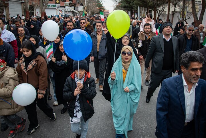 راهپیمایی ۲۲ بهمن در شاهرود