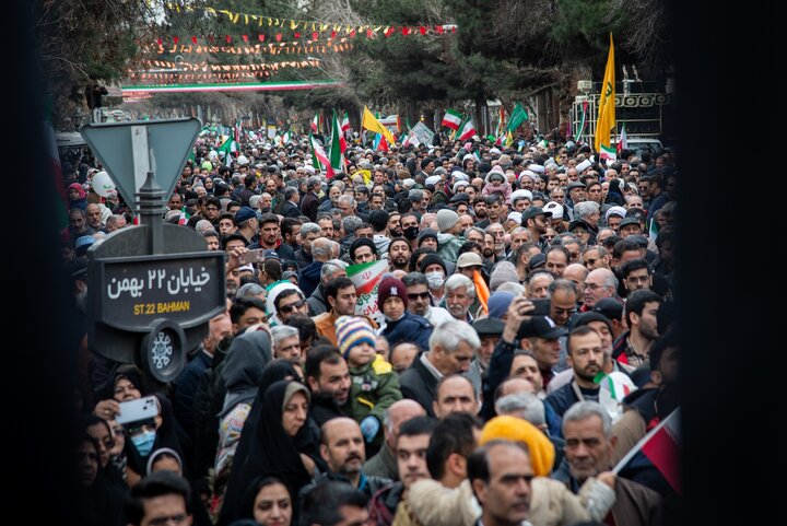 راهپیمایی ۲۲ بهمن در شاهرود
