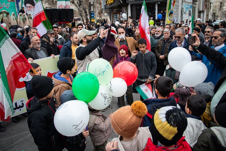 راهپیمایی ۲۲ بهمن در شاهرود