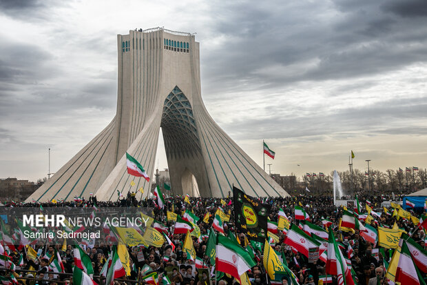 سخنرانی رئیس‌جمهور در مراسم چهل‌وهفتمین سالگرد پیروزی انقلاب اسلامی