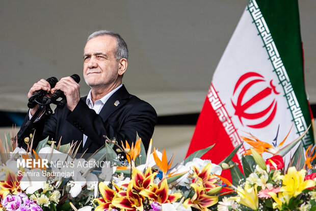 سخنرانی رئیس‌جمهور در مراسم چهل‌وهفتمین سالگرد پیروزی انقلاب اسلامی