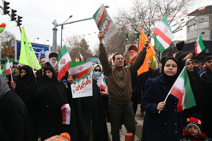راهپیمایی 22 بهمن در بجنورد