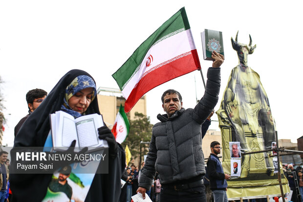 راهپیمایی ۲۲ بهمن در تهران