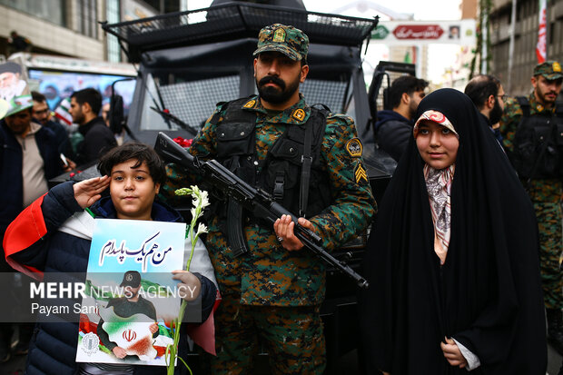 راهپیمایی ۲۲ بهمن در تهران