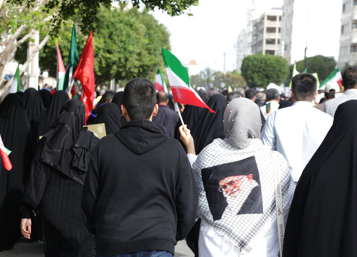 راهپیمایی ۲۲ بهمن در بوشهر