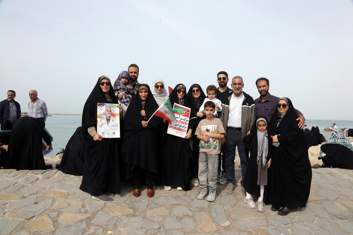 راهپیمایی ۲۲ بهمن در بوشهر