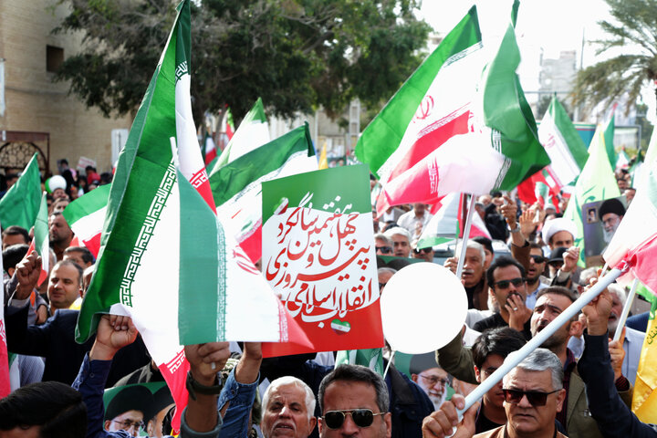 راهپیمایی ۲۲ بهمن در بوشهر