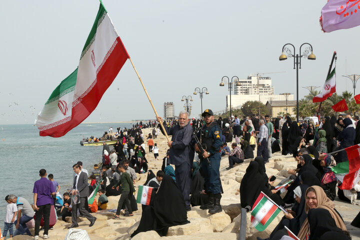 راهپیمایی ۲۲ بهمن در بوشهر