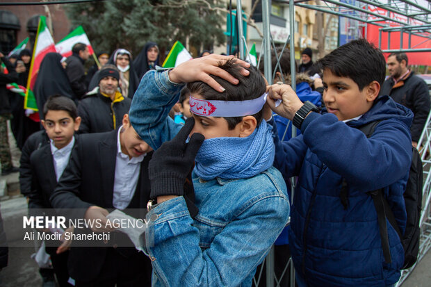 راهپیمایی ۲۲ بهمن در مشهد