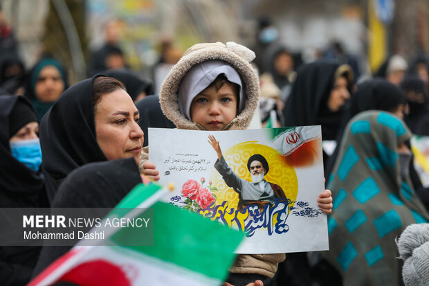 راهپیمایی ۲۲ بهمن در اردبیل