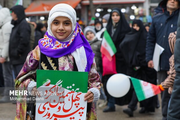 راهپیمایی ۲۲ بهمن در اردبیل