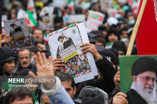 راهپیمایی ۲۲ بهمن در اردبیل