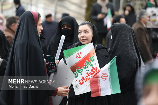 راهپیمایی ۲۲ بهمن در اردبیل