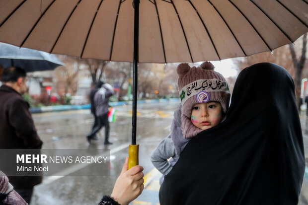 راهپیمایی ۲۲ بهمن در تبریز