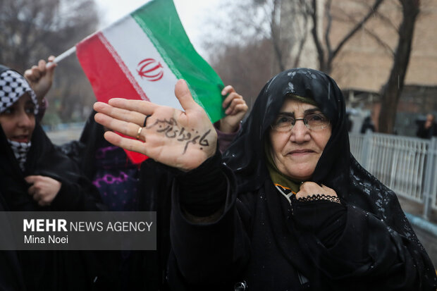 راهپیمایی ۲۲ بهمن در تبریز