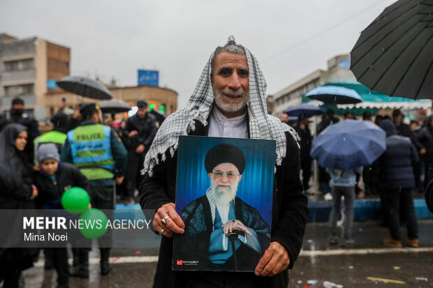 راهپیمایی ۲۲ بهمن در تبریز